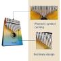 Auland Kalimba Thumb Piano 17 Keys Colorful Musical Instruments with Tuning Hammer, Gifts for Kids, Adults, Beginners