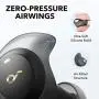 Anker Soundcore Spirit Dot 2 True Wireless Earbuds, Deep Bass, IPX7 Waterproof, Sweatproof, 16H Playtime, Fast Charge, Comfortable AirWings, Bluetooth 5, Mini Sports Earphones, Workout, Gym, Jogging