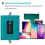 5-Band Cell Phone Signal Booster for Home and Office - Multiple Band Mobile Phone Signal Repeater Amplifier Supports All US Carriers GSM 3G 4G LTE - Boosts Voice and Data Signal for Remote Area