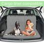 BABYLTRL Dog Car Seat Cover Waterproof Pet Bench Seat Cover Nonslip and Heavy Duty Pet Car Seat Cover for Dogs and Armrest Fits Cars, Trucks and SUVs