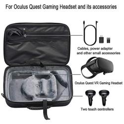 Fromsky Hard Case for Oculus Quest, Travel Case Protective Cover Storage Bag (Black)