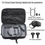 Fromsky Hard Case for Oculus Quest, Travel Case Protective Cover Storage Bag (Black)