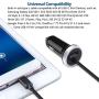 USB C Car Charger, 3.4A Fast Charging Car Adapter+3ft Type C Cable for Samsung Galaxy S20 S10 Note 10 A10E A20 A50 A51 A01 A20S, LG Stylo 6/5/4 G8 G7 V60 V50 ThinQ, Moto G8 G7 Supra, Google Pixel 4 3a