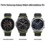 V-MORO Nylon Strap Compatible with Galaxy Watch 46mm Bands/Gear S3 Frontier Band Men 22mm Soft Breathable Woven Loop Replacement for Samsung Galaxy Watch 46mm/Gear S3 Smartwatch Army Green V-MORO Nylon Strap Compatible with Galaxy Watch 46mm Bands/Gear S3 Frontier Band Men 22mm Soft Breathable Woven Loop Replacement for Samsung Galaxy Watch 46mm/Gear S3 Smartwatch Army Green