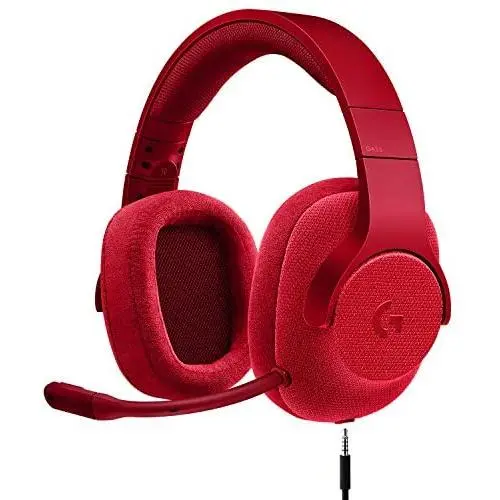 Logitech G433 7.1 Wired Gaming Headset with DTS Headphone: X 7.1 Surround for PC, PS4, PS4 PRO, Xbox One, Xbox One S, Nintendo Switch – Fire Red Logitech G433 7.1 Wired Gaming Headset with DTS Headphone: X 7.1 Surround for PC, PS4, PS4 PRO, Xbox One, Xbox One S, Nintendo Switch – Fire Red