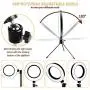 Naohiro Ring Light with Stand,10" LED Ring Light with Tripod and Cell Phone Holder & Remote Control,Selfie Ring Light for iPhone Android with 3 Modes & 10 Brightness Naohiro Ring Light with Stand,10" LED Ring Light with Tripod and Cell Phone Holder & Remote Control,Selfie Ring Light for iPhone Android with 3 Modes & 10 Brightness