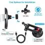 Wireless Car Charger Mount, Qi Fast Charging 15W/10W/7.5W Automatic Clamping Cell Phone Holder Air Vent Dashboard, Compatible with iPhone11, X/XR,8/8 Plus, 7/7 Plus, Samsung Galaxy S20, S9,Note10