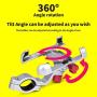 ENGWE Universal Bike Phone Mount Motorcycle Handlebar Cellphone Bicycle Holder Adjustable, Fits iPhone Xs|Xs Max, XR, X, 8 | 8+, Galaxy S10+, S10E, S9, Holds Phones from 2.2-3.7" Wide …