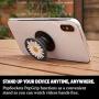 PopSockets: PopGrip with Swappable Top for Phones and Tablets - White Daisy