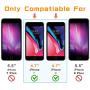 [4 Pack] for iPhone 8 / iPhone 7 Screen Protector Nearpow [Tempered Glass] Screen Protector with [9H Hardness] [Crystal Clear] [Easy Bubble-Free Installation] [Scratch Resist]