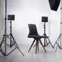 LED Video Light Kit with 2M Light Stand, SAMTIAN 2-Pack Dimmable 3200K 5500K 160 LED Photo Light Panel Lighting Kit with Large Carry Case Charger Batteries for YouTube Studio Photography Shooting