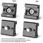 SMALLRIG Cold Shoe Mount Adapter with 1/4’’ Thread Hole for Camera and Camcorder Rigs – 1241