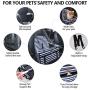 FANCYDELI Puppy Car Seat Upgrade Deluxe Portable Pet Dog Booster Car Seat with Clip-On Safety Leash,Perfect for Small Pets up to 15lbs FANCYDELI Puppy Car Seat Upgrade Deluxe Portable Pet Dog Booster Car Seat with Clip-On Safety Leash,Perfect for Small Pets up to 15lbs