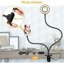Webcam Light Stand for Live Stream, Selfie Ring Light with Webcam Mount for Logitech C925e, C922x, C930e,C922,C930,C920,C615,Brio 4K by Amada HOMFURNISHING