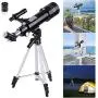 AW 70mm Astronomical Refractor Telescope Refractive Spotting Scope Eyepieces Tripod Kids Beginners AW 70mm Astronomical Refractor Telescope Refractive Spotting Scope Eyepieces Tripod Kids Beginners