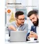 Wireless Earbuds, TaoTronics True Wireless Earbuds SoundLiberty 88, Smart Noise Reduction for Clear Calls, Intuitive Ear Detection, Punchy Bass, IPX8 Waterproof, Built-in Mic, with Charging Case