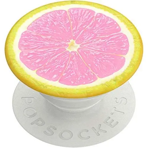PopSockets: PopGrip with Swappable Top for Phones and Tablets - Pink Lemonade