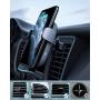 AUKEY Wireless Car Charger 10W Qi Fast Charging Auto-Clamping Car Phone Mount Air Vent Phone Holder Compatible with iPhone11/11Pro/11ProMax/XSMax/XS/X/8/8+ Samsung S10/S10+/S9/S9+/S8/S8+/Note and More