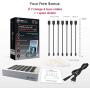 TIMSTOOL 6 USB Charging Station for Multiple Devices - No Buzz - LED Indication - Smart Fast Charging Dock Compatible with iPhone iPad Cellphone Silver