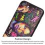 XIX Apple iPhone 7 Case Apple iPhone 8 Case Apple iPhone SE 2020 case African American Afro Girls Women Slim Fit Shockproof Bumper Cell Phone Accessories Thin Soft Black TPU Protective (04)