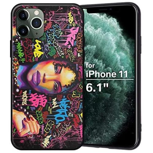 XIX iPhone 11 Case African American Afro Girls Women Slim Fit Shockproof Bumper Cell Phone Accessories Thin Soft Black TPU Protective Apple iPhone 11 Cases (04)