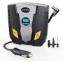 JUMTOP 12V DC Tire Inflator Pump 150 Psi Electric Portable Air Compressor Pump with Gauge for Car, Truck, Bicycle or Basketballs, Air Bed Mattress and Other Inflatables (C02)