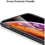 TORRAS Slim Fit iPhone Xs Max Case 6.5 Inch, Hard Plastic Ultra Thin Matte Finish Grip Protective Phone Cover Case for iPhone X Max Case, Mysterious Black