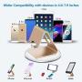 COOLOO Cell Phone Stand,【2 Pack】 Mobile Phone Anti-Skid Holder, Cradle, Dock Compatible Android Smartphone, Phone 11 Pro Xs Max Xr X 8 7 6 6s Plus 5s, Accessories Desk - Gold