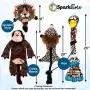 Sparki Time | Dog chew Toys | Dog Toys for Aggressive chewers Large, Medium, and Small Breed | Interactive Puppy Toys | Rope Toys | Crinkle Dog Toy | Dog Toy Squeaky | Plush | Stuffed and no Stuffing