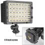 NEEWER 160 LED CN-160 Dimmable Ultra High Power Panel Digital Camera / Camcorder Video Light, LED Light for Canon, Nikon, Pentax, Panasonic,SONY, Samsung and Olympus Digital SLR Cameras