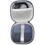 Midnight Blue Protective Case for Bose SoundLink Micro Bluetooth Speaker, Best Color and Shape Matching, Featured Secure and Easy Pulling Out Strap Design, Mesh Pocket for Cable and accessorie