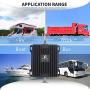 Cell Phone Signal Booster for RV, Motorhome, Truck, Bus, Boat or Small House - Band 12/13/17 700MHz Cellular Repeater Boosts 4G LTE Data & Volte Signal Amplifier for Verizon AT&T in RV