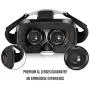 VR Headset Compatible with iPhone and Android Phones | Bonus: Remote Control for Android Smartphones | 3D Virtual Reality Goggles with Controller | Adjustable VR Glasses - Gift for Kids and Adults VR Headset Compatible with iPhone and Android Phones | Bonus: Remote Control for Android Smartphones | 3D Virtual Reality Goggles with Controller | Adjustable VR Glasses - Gift for Kids and Adults