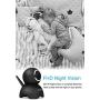 WiFi Indoor Camera Black+White Bundle