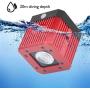 Bewinner Mini Underwater Sports Camera Fill Light for Underwater Photography 20m Diving Mini LED Photography Portable Fill Light 3200K-5600K Dimmable Flash Lamp for Go pro(Red)