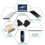 90 Degree USB C Type C Male to Female Adapter, AFUNTA Right & Left and Upward & Downward Angled 90 Degree USB-C USB 3.1 Type-C Male to Female Extension Adapter for Laptop & Tablet & Mobile Phone