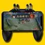 grfamily New Upgrade AK66 MEMO Mobile Game Controller for PUBG Six Finger All-in-One Mobile Phone Triggers Controller Free Fire Button Joystick Gamepad for iOS & Android Phone (Gray) grfamily New Upgrade AK66 MEMO Mobile Game Controller for PUBG Six Finger All-in-One Mobile Phone Triggers Controller Free Fire Button Joystick Gamepad for iOS & Android Phone (Gray)