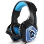 OUYAWEI Hot V-1 Gaming Headset RGB Illuminated Wired Headphones Universal for Smart Phone Notebook