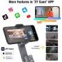 Zhiyun Smooth-Q 3-Axis Handheld Gimbal Stabilizer for Smartphone, i.e. iPhone 7 Plus 6 Plus, Samsung S7 S6, Featuring APP Control, Vertical Shooting, Face Tracking