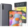 [5 Packs] MMY Galaxy A11 Screen Protector [3 Packs] + Camera Lens Protector [2 Packs] for Samsung Galaxy A11/M11 Tempered Glass Easy Install 9H Hardness HD Clear