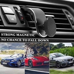 Universal Magnetic Car Mount for iPhone 8 7 6 6S Plus 11 Pro Max Xs Xr X SE 2020/Samsung Galaxy Note 10 S20 Ultra S10 S9/LG/Huawei/Moto,360 Degree Air Vent Cell Phone Holder for Car with Magnet Plate