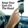 Bondi Silicon Flexible Cell Phone Holder, (Black) Bondi Silicon Flexible Cell Phone Holder, (Black)