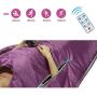 Soniker Portable Far Infrared Sauna Blanket 2 Zone Digital Controller Slimming Weight Detox Spa with Safety Switch Used As Home Sauna