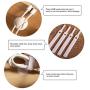 Ollieroo Bamboo Charging Station for 7 Devices, Charging Dock Stand Organizer for Cell Phone, Tablet, Cords Cable Organizer