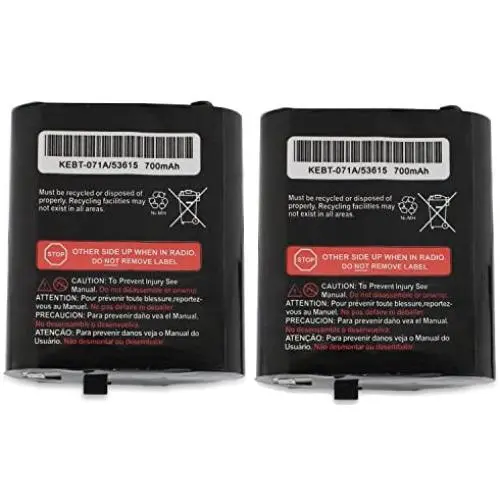 abcGoodefg 3.6V 700mAh Two Way Radio Replacement Battery for Motorola Talkabout MS350R MR350R MJ270R EM1000 T5100 T6500 T8500 T9500 MC220 (2PCS) abcGoodefg 3.6V 700mAh Two Way Radio Replacement Battery for Motorola Talkabout MS350R MR350R MJ270R EM1000 T5100 T6500 T8500 T9500 MC220 (2PCS)