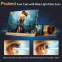 【2020 Update Version】 12’’ Screen Magnifier for Cell Phone 3D Smartphone Screen Amplifier for Movies Videos and Gaming with Foldable Wooden Phone Stand Compatible with All Smart Phone