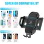 Cup Phone Holder for Car, WixGear Car Cup Holder Phone Mount Adjustable Automobile Cup Holder Smart Phone Cradle Car Cup Mount