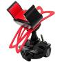 Fuinwvy Bike Phone Mount,360° Adjustable Universal Bicycle Motorcycle Phone Mount Bike Accessories，Compatible with iPhone 11 Pro Max X 8 Plus Series, Samsung S20/S10/S10e