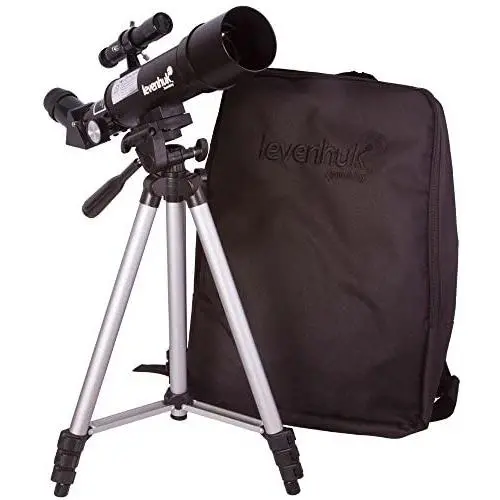 Levenhuk Skyline Portable Travel 50 Refractor Telescope with Backpack – Fully Multi-Coated Optics Levenhuk Skyline Portable Travel 50 Refractor Telescope with Backpack – Fully Multi-Coated Optics