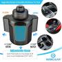 Cup Phone Holder for Car, WixGear Car Cup Holder Phone Mount Adjustable Automobile Cup Holder Smart Phone Cradle Car Cup Mount